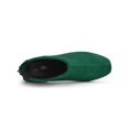 thumbnail image 4 of BLISSFUL STEP Women's Squared Toe Block Electroplated Heeled Ankle Boots Green 5, 4 of 8