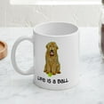 thumbnail image 3 of CafePress - Goldendoodle Life Mug - 11 oz Ceramic Mug - Novelty Coffee Tea Cup, 3 of 3