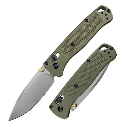 HUAAO EDC Everyday Outdoor Knife, Folding Pocket Knife with Reversible Clip for Everyday Carry and Camping (Desert Colour)