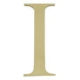 thumbnail image 1 of Package of 1, 20 Inch X 1/2" Baltic Birch Iota Greek Letter For Art & Craft Project, Made in USA, 1 of 1