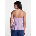 thumbnail image 3 of No Boundaries Tiered Woven Cotton Cami, Women's XXS-XXL, 3 of 5