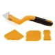 thumbnail image 2 of Juego de 4 herramientas de limpieza de silicona Sunnimix para calafateo y Sellador color amarillo, 2 of 8