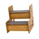 thumbnail image 5 of Escaleras de mascotas, no deslizamiento con alfombra lavable para y cachorro, escalera de gato estable, taburete de madera para la ventana de, 5 of 9