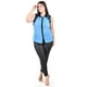 thumbnail image 4 of Blusa sin manga con encaje Roman Fashion /Tallas Extras, 201 (Azul claro) azul 38, 4 of 6