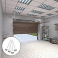 thumbnail image 4 of Luxshiny 4 Pcs Roues de Porte de Garage de Remplacement en Nylon Blanc pour Amateurs de Bricolage, 4 of 8