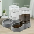 thumbnail image 5 of 3.8L PP material Pet feeder Pet Water Fountain Drink Bowl Automatic Pet Feeder Large Cat Dog Food Dispenser, 5 of 9