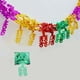 thumbnail image 4 of 2/4/8 piezas de guirnaldas de papel de aluminio metálico multicolor para decoración navideña, decoración colgante para el techo, 4 of 5