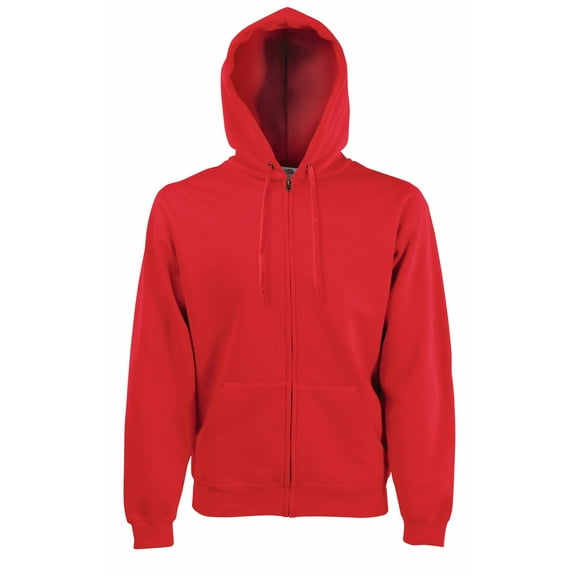 Fruit Of The Loom Mens Premium 70/30 Hooded Zip-Up Sweatshirt / Hoodie