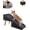 Black, variant on Foldable Anti Slip Pet Stairs, 2-in-1 Dog Ramp & Step Stool, Dog Stairs for Get on Bed or Couch, DogStairs Ramp for Leap Less, Joint-Saver Design for Puppy Senior Injured Dogs