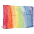 thumbnail image 1 of Design Art Flowing Rainbow Colours Abstract Metal Artwork, 1 of 1