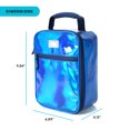 thumbnail image 3 of Arctic Zone Chrome Lunch Box Combo with Ice Pack and Sandwich Container - Midnight Blue, 3 of 10