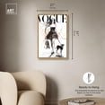 thumbnail image 4 of Fashion Sketch Cover Sepia Canvas Print Fashion Art by Art Remedy, Gold Frame, 20 x 30, 4 of 6