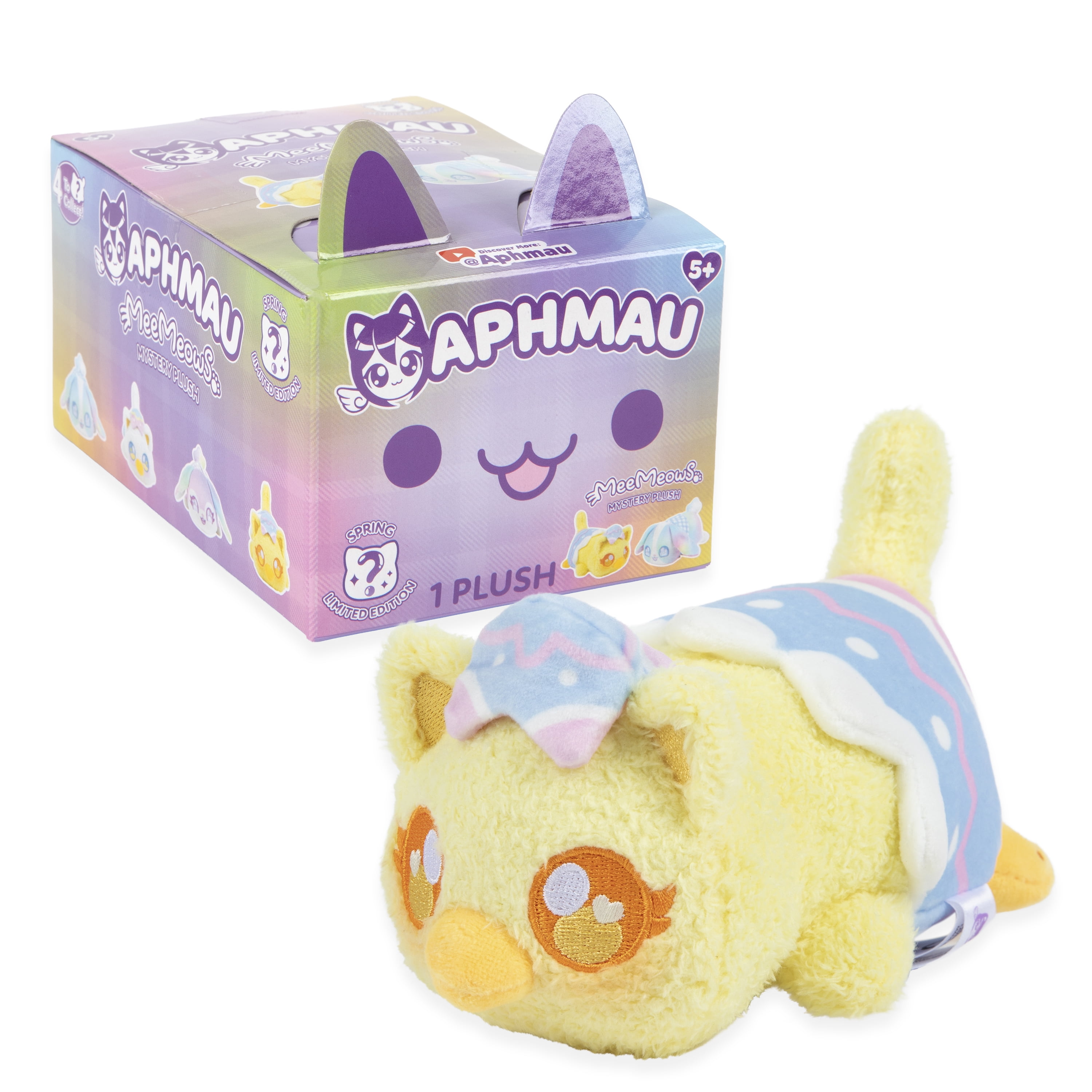 Aphmau MeeMeow Easter Plush Toy 6-Inch Mystery for Ages 5 and Up