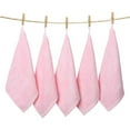 thumbnail image 5 of 10 Pack Microfiber Washcloths - Soft, Absorbent, Small Size With Hanging Loop - For Bathroom, Kitchen, Travel, ,, 5 of 6