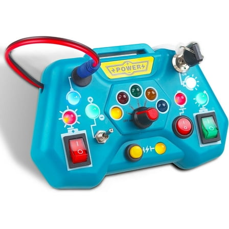 Montessori Busy Board Toys for Toddlers 1-3 - Baby Game Autism Sensory Toys - Kids Educational Learning Activities Toys - Gifts for 12 18 Months 1 2 3 4 One Year Old Boys Girls Birthday Travel