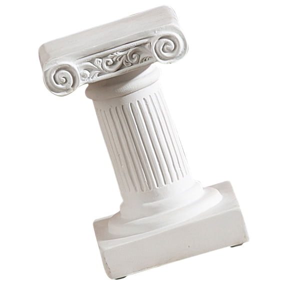 BESTYASH White Resin Roman Pillar Statue for Wedding Decor, Garden Display, Outdoor Landscape Ornament