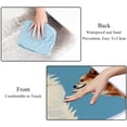 thumbnail image 4 of Corgi Extra Large Canvas Picnic Blanket - Waterproof Outdoor Beach Mat with Carry Strap for Family - Foldable, Portable, and Durable - Camping, Park, and Travel - 200x200cm, 4 of 6