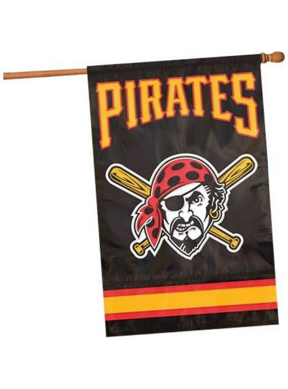 Party Animal Pittsburgh Pirates Appliqu Banner Flag