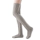 thumbnail image 2 of Guardurnaity 1 par de medias de punto de Color sólido, calcetines altos Keen para mujer, calentadores de piernas, accesorios para zapatos, medias Prendas para la parte inferior del cuerpo Gris oscuro, 2 of 6