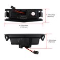 thumbnail image 1 of 2 LED License Plate Label Lights for Mazda Miata MX-5 2016-up D09H-51-270-, 1 of 4