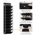 thumbnail image 4 of KEEPJOY 10 Tiers Over The Door Shoe Organizer, Hanging Shoe Holder for Door with Large Deep Pockets, Fits 20-30 Pairs Shoe Rack for Sneakers, Boots, Black, 4 of 8