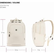 SwissGear Orientation Laptop Backpack, Sandshell, 17x12x7