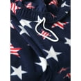 thumbnail image 5 of Ma Croix Mens Flag Camo Pattern Fuzzy Pajama Pants Fleece Brushed Sweatpants Sherpa Sleepwear, 5 of 8