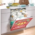 thumbnail image 2 of Christmas Bells Bow Dishwasher Magnet Cover Reuseable Refrigerator Magnet Cover Decal Fridge Microwave Stickers Hoilday Party Decor 23 x 26 Inch, 2 of 5