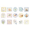 thumbnail image 1 of Etiqueta Engomada Del Libro De Recuerdos De La Cinta Calcomanías decorativas, bonitas pegatinas de manual, estampado en caliente para amantes de las manualidades DIY Wdftyju Libre de BPA, 1 of 3