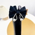 thumbnail image 6 of lsirc Child Girls Knee-High Boots - -Lined Soft-Sole Winter Boots with Side Zipper, Fashionable Party Holiday with Cute Bow, Black, US9.5(3.5-4Years), 6 of 8