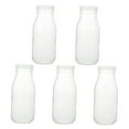 thumbnail image 4 of Worgeous 5 Pcs Enzyme Glass Bottle Container Vintage Milk Beverage, 4 of 8