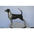 thumbnail image 2 of Nifao Foxhound Dog Bronze Statue – Home Decor Sculpture, 31"L x 7"W x 24"H, 2 of 12