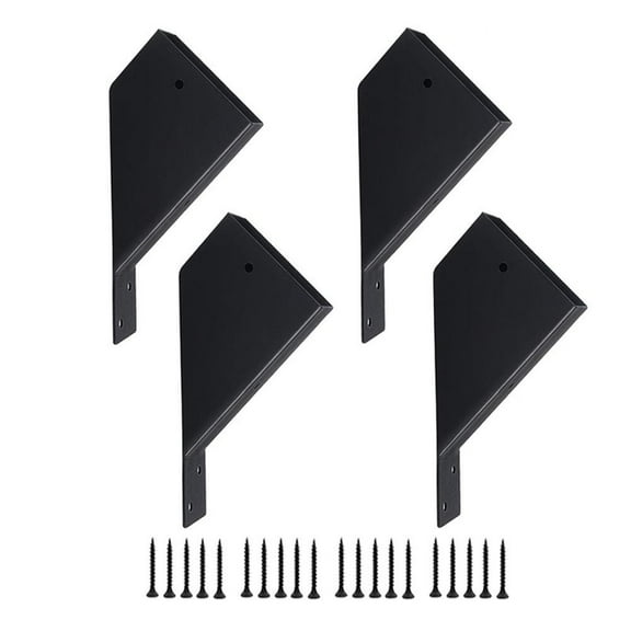 Heavy-Duty 45° Angle Pavilion Brackets with Drain Holes for 2x4 Inch Lumber