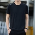 thumbnail image 3 of Men's short-sleeved summer ice mesh short-sleeved T-shirt outdoor sports and leisure short-sleeved quick-drying breathable thin bottoming short-sleeved, 3 of 6