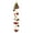 J002- C, variant on Knitted Reindeer Outdoor Decorations with Illuminated Leds, Beautiful Christmas Outdoor Decorations for Front Porch, Lovely Home Decorations with Golden Bells and Snowflake Motif