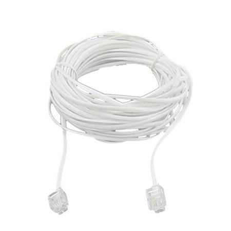 10M 23.8Ft RJ11 Modular Telephone Phone Cables Wire