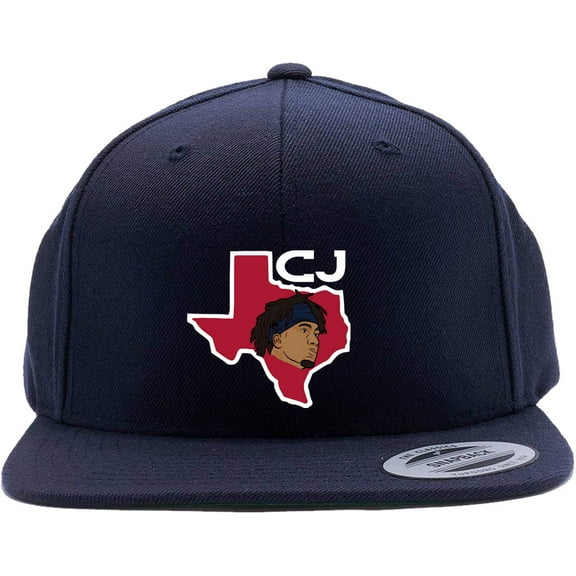 Snapback CJ Stroud Texans State Outline Hat