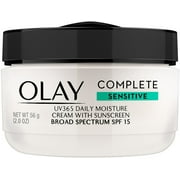 OLAY Complete All Day UV Moisture Cream SPF 15, Sensitive Skin 2 oz (Pack of 3)