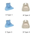 thumbnail image 4 of Minnieouse Babero de moda para adultos, removedor largo, delantal para personas mayores, protector de ropa para la hora de comer para hombres, masajeadores  Fest/Teefarbe, 4 of 6