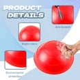 thumbnail image 3 of BESTSKY Exercise Ball,6.3"*6.3"*3.15" Workout Ball,Anti-Slip Texture Stability Ball,Red, 3 of 7