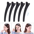 thumbnail image 3 of 12 pinzas para seccionar el cabello + 1 peine de cola con agarre para peluquería, hogar, mujeres y niñas., 3 of 7