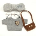 thumbnail image 4 of Linda ropa y accesorios para muñecas, traje de muñecos de peluche, ropa de muñecos de peluche para mascotas Gris B Zulema Vestido de muñeca de peluche, 4 of 8