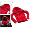 thumbnail image 3 of Housse de Bouton de Vitesse Automatique Drôle Sweat à Capuche er Bouton Rouge, 3 of 8