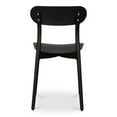 thumbnail image 6 of Moe's Home Collection Kent Outdoor Dining Chair Black - Set Of Two Plastic, 6 of 6