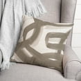 thumbnail image 3 of Creative Products Gray Abstract Brushstrokes 18x18 Indoor / Outdoor Pillow, 3 of 3