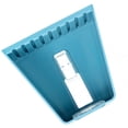 thumbnail image 3 of Estante de almacenamiento de plástico Matsuzay organizador de baño autoadhesivo azul, 3 of 6