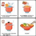 thumbnail image 5 of Chiramen Kimchi Veggie Mix Dried Ramen Toppings, 5 of 7