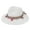 White, variant on Sun Hat , Sunhat , Foldable Hats for Women Travel Stylish Summer Cowboy Sun Hat for Women with Wide Brim Beach Holiday Outing and Jazz Sub Ethnic