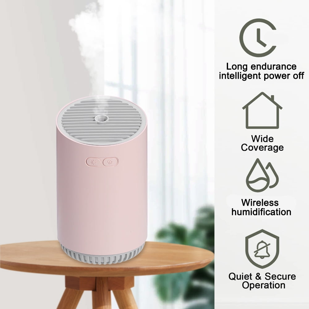 Wireless Humidifier Stylish Humidifier Mini Travel Portable Cool Mist Humidifier