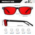 thumbnail image 4 of Gafas bloqueadoras de luz azul ANYLUV Sleep 99.9% azul verde, 4 of 8